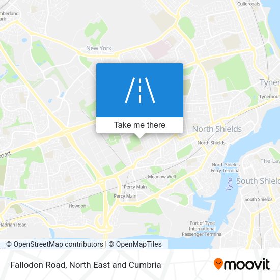 Fallodon Road map