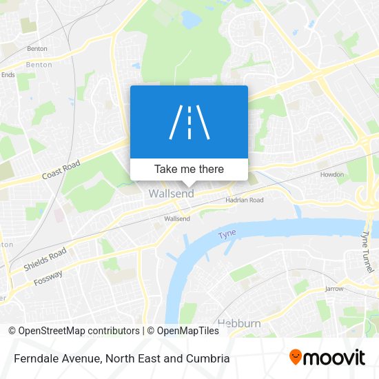 Ferndale Avenue map