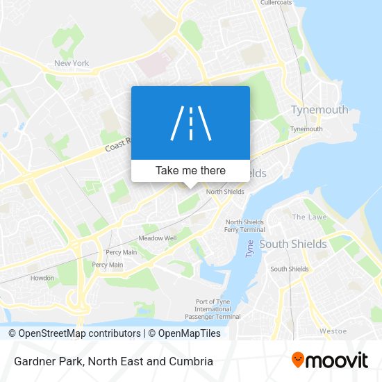 Gardner Park map