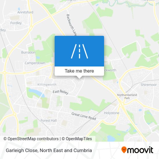 Garleigh Close map