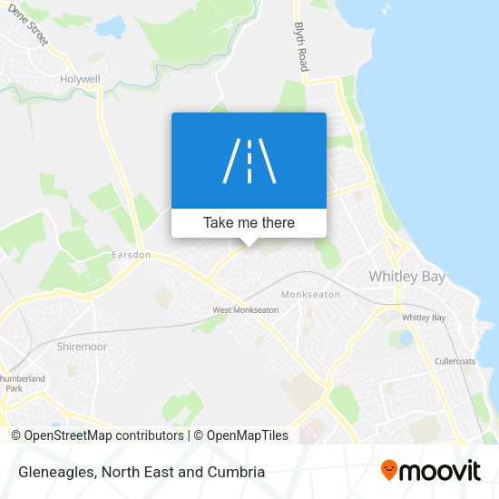 Gleneagles map