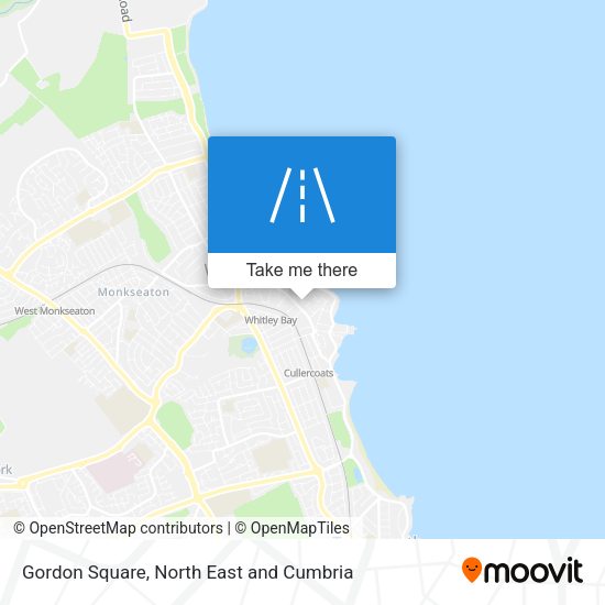 Gordon Square map