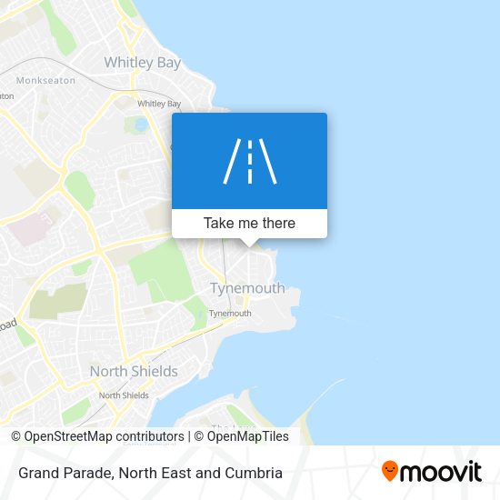 Grand Parade map