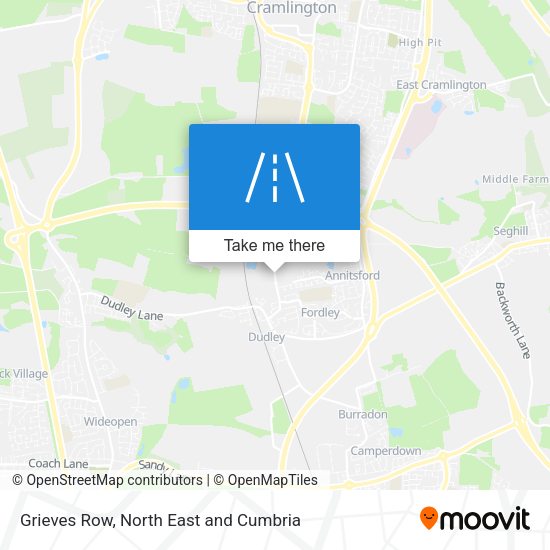 Grieves Row map