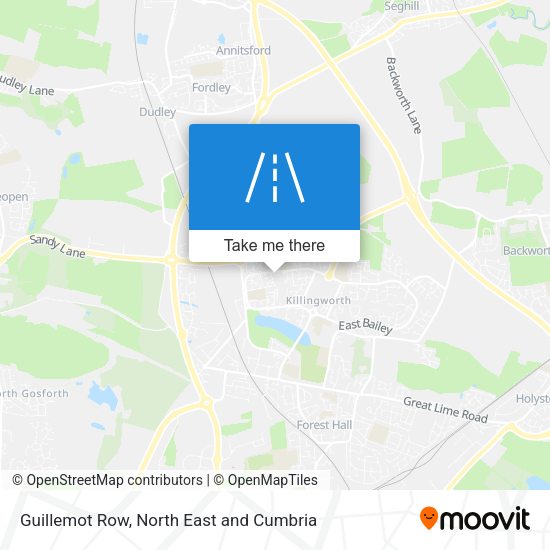 Guillemot Row map
