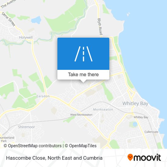 Hascombe Close map