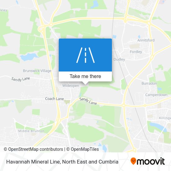Havannah Mineral Line map