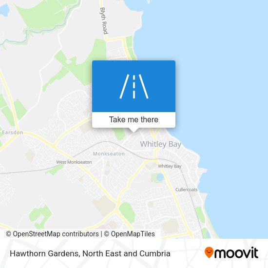 Hawthorn Gardens map