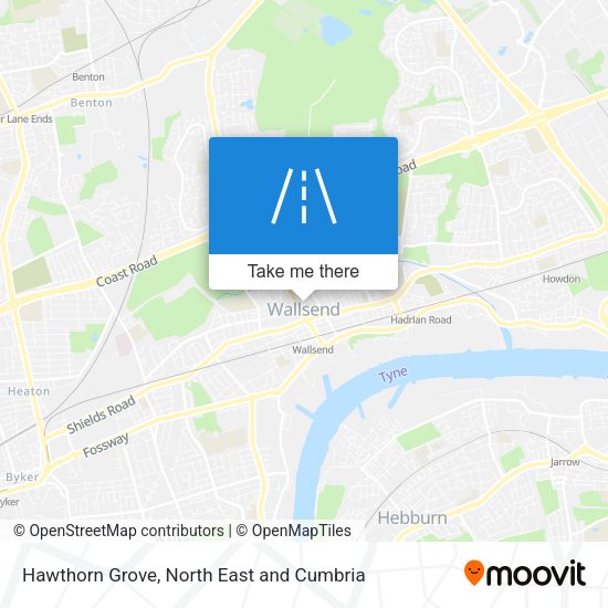 Hawthorn Grove map