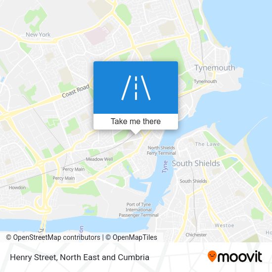 Henry Street map