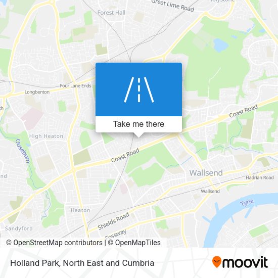 Holland Park map