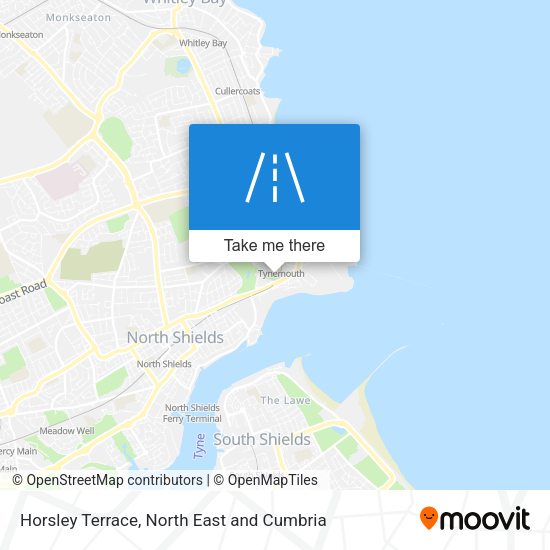 Horsley Terrace map