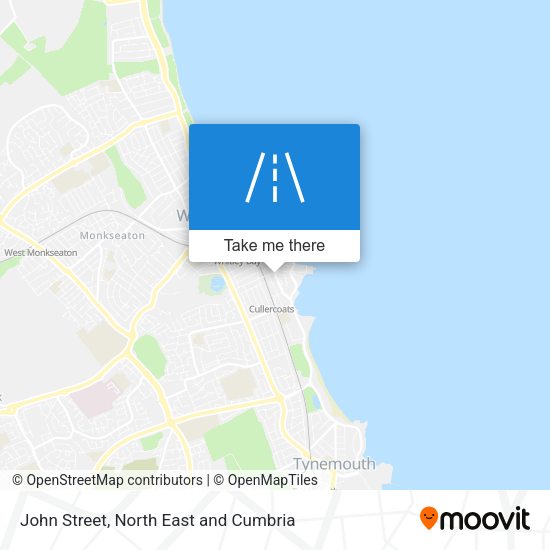 John Street map