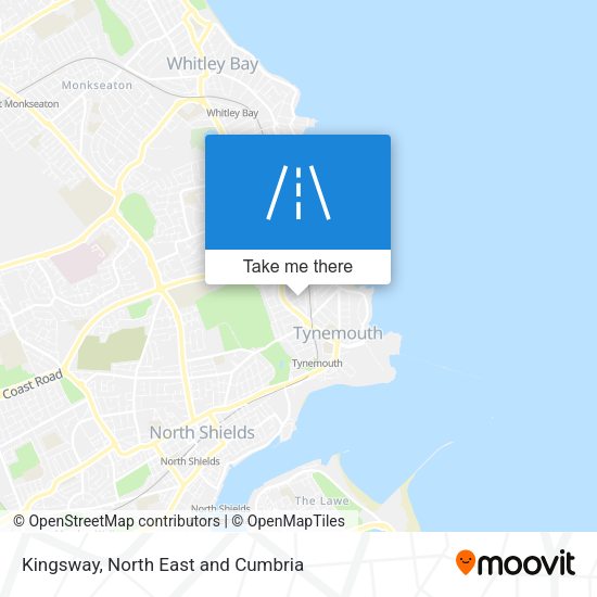 Kingsway map