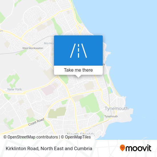 Kirklinton Road map