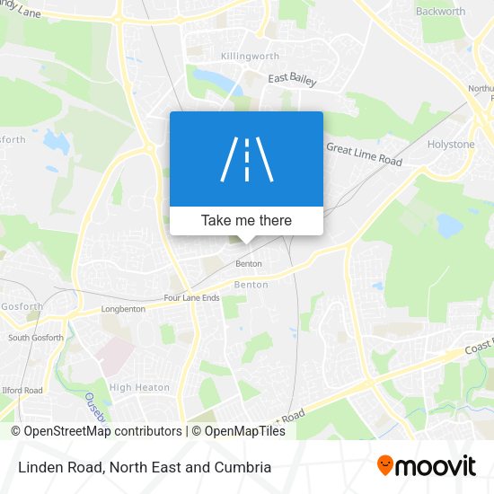 Linden Road map