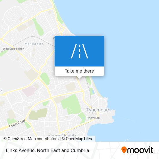 Links Avenue map