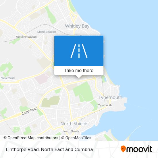 Linthorpe Road map