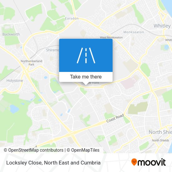 Locksley Close map