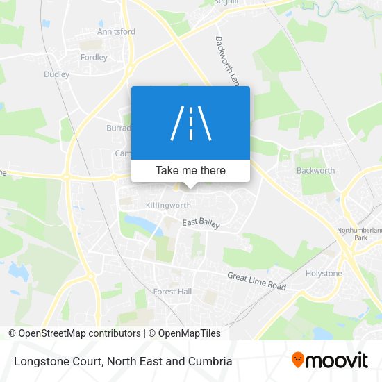 Longstone Court map