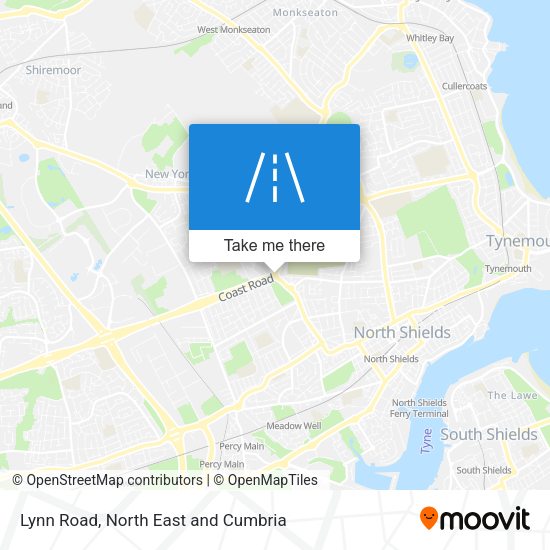 Lynn Road map