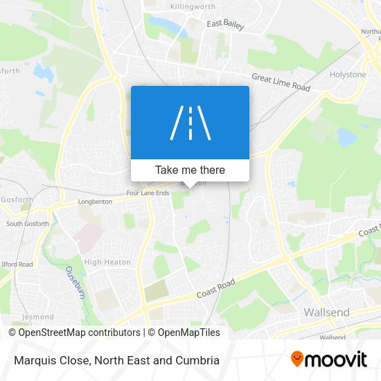 Marquis Close map