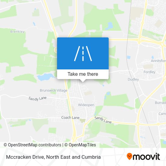 Mccracken Drive map