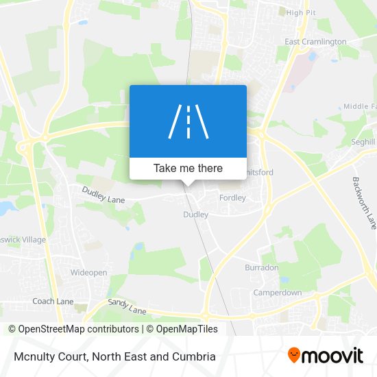 Mcnulty Court map