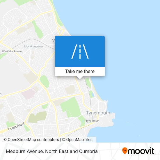 Medburn Avenue map