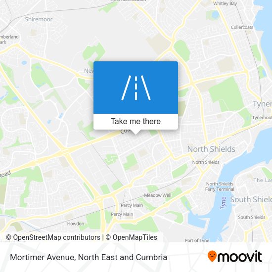 Mortimer Avenue map