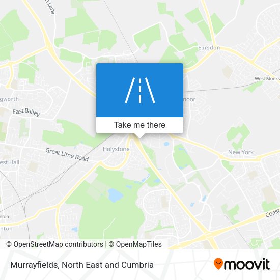 Murrayfields map