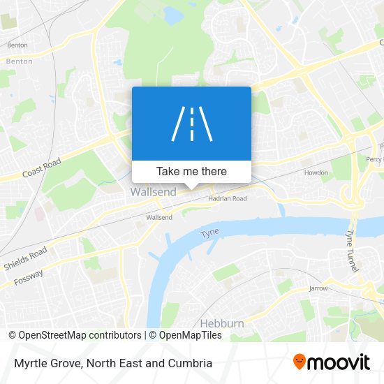 Myrtle Grove map