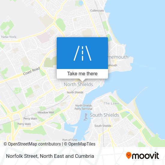 Norfolk Street map