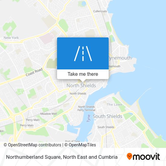 Northumberland Square map