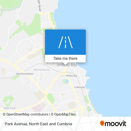 Park Avenue map