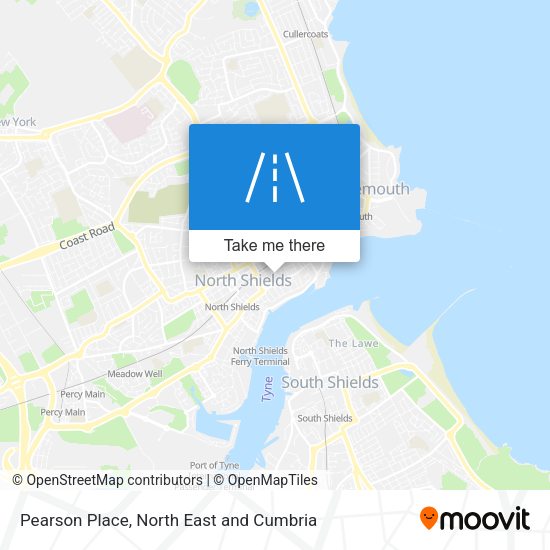 Pearson Place map