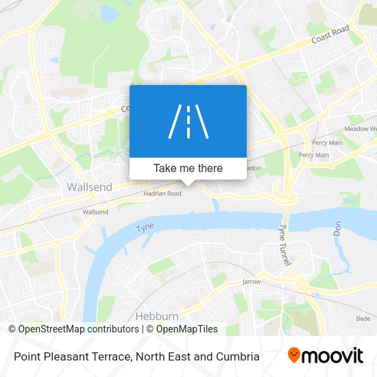 Point Pleasant Terrace map