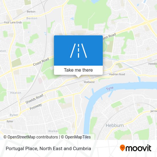 Portugal Place map