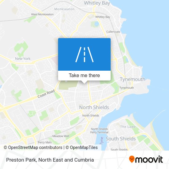 Preston Park map