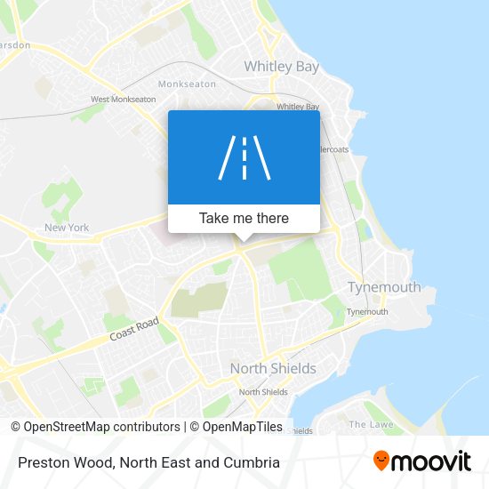 Preston Wood map