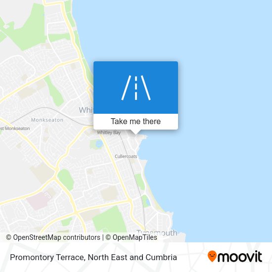 Promontory Terrace map