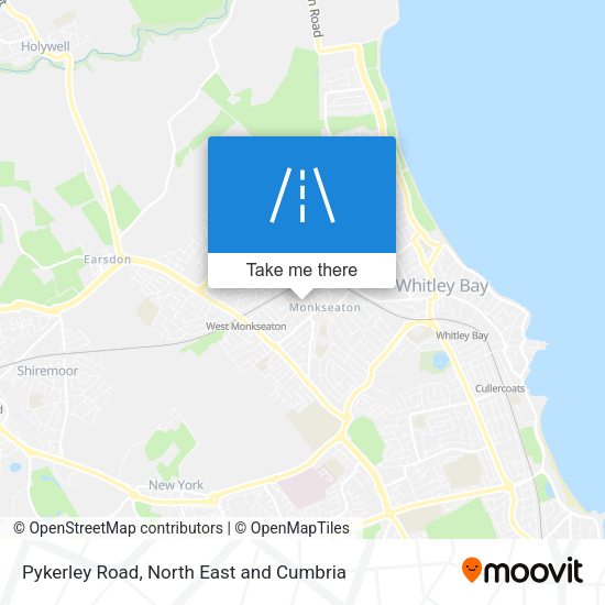 Pykerley Road map