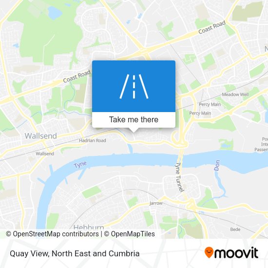 Quay View map