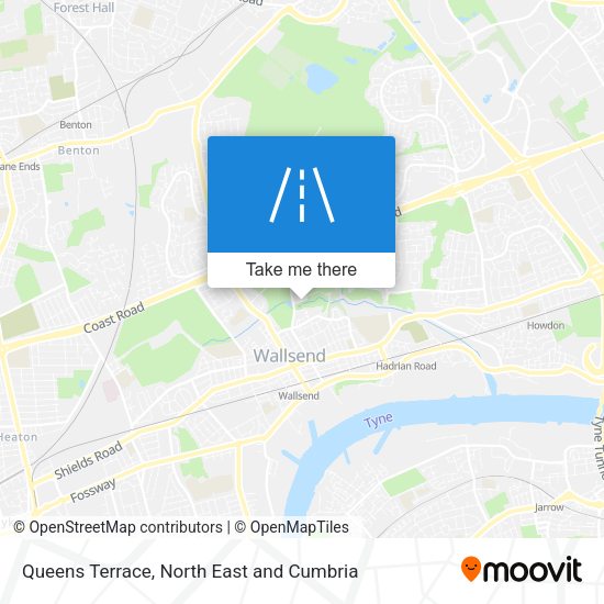 Queens Terrace map