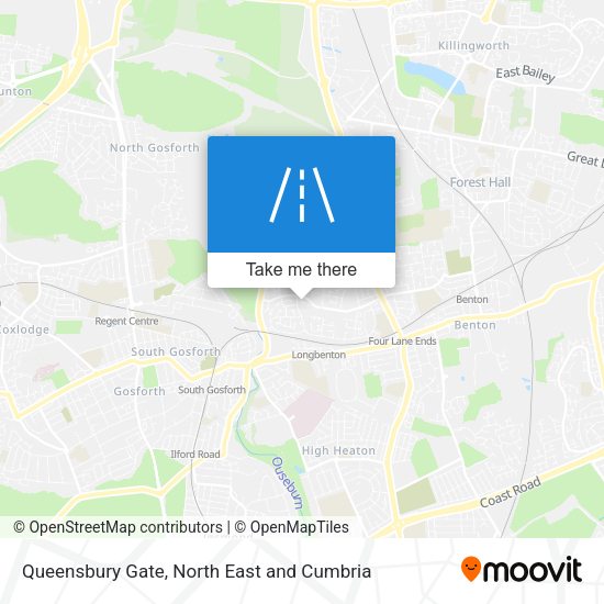 Queensbury Gate map