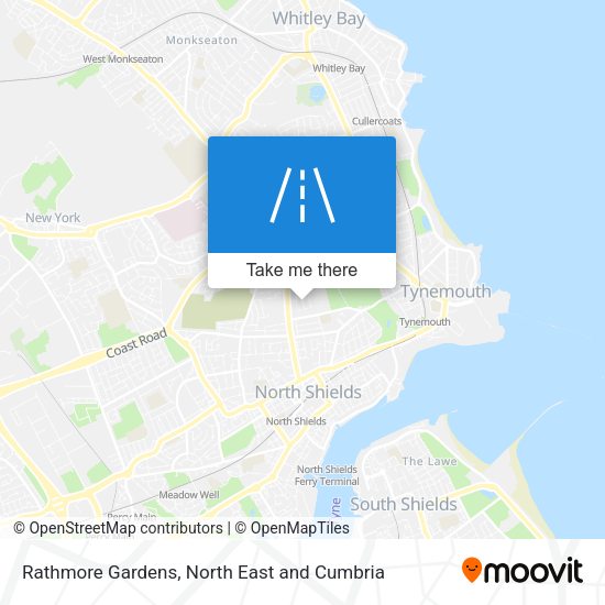 Rathmore Gardens map