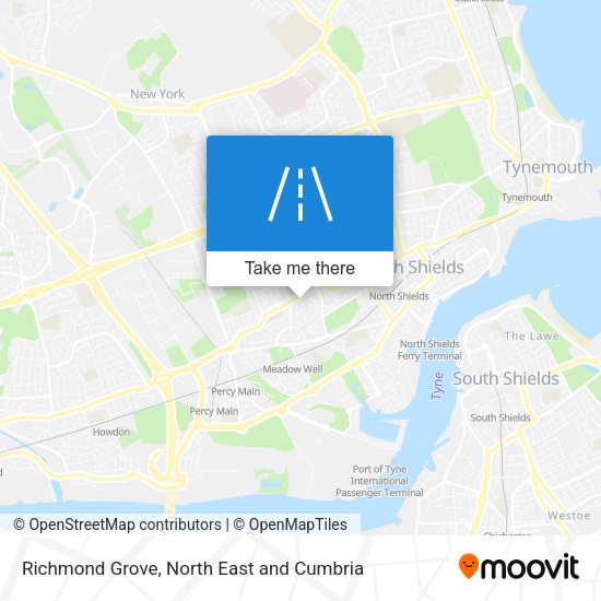 Richmond Grove map