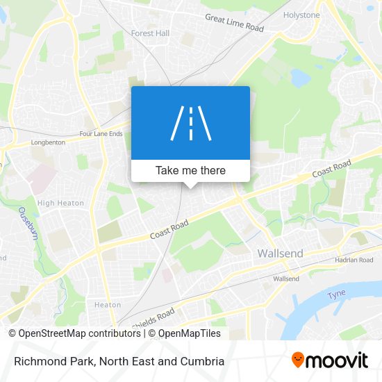 Richmond Park map