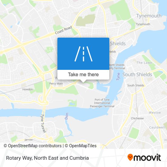 Rotary Way map