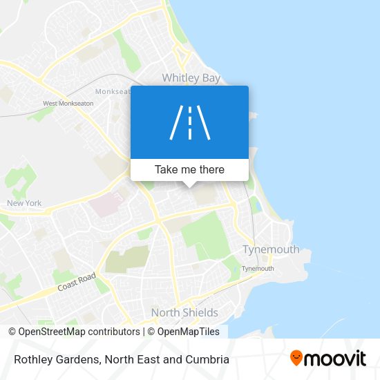 Rothley Gardens map